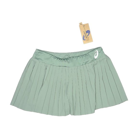 Asics Women's Mini Skirt in Light Gray - Picture 4 of 8